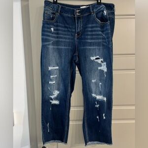 EST. 1946 Denim Distressed Blue Jeans